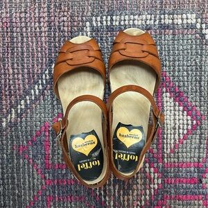 Swedish Hasbeens high heel sandal